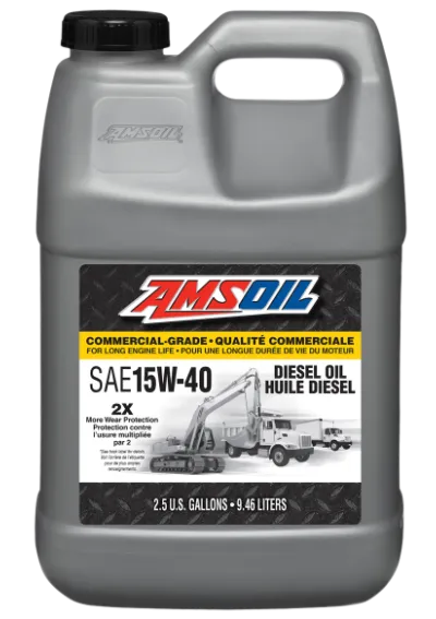 AMSOIL Commercial-Grade 15W-40 Diesel Oil