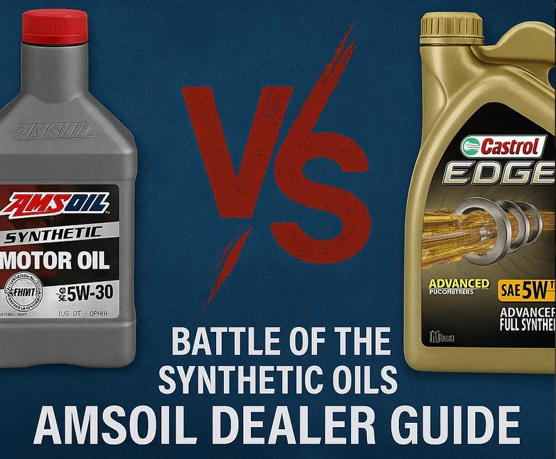 AMSOIL vs Castrol synthetic oil comparison