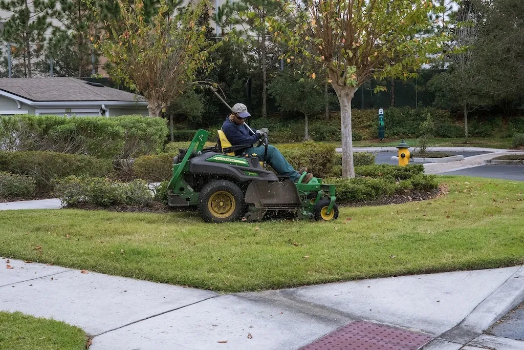 Landscape John Deere Zero-Turn Mower