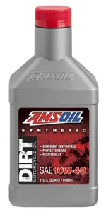 AMSOIL 10W-40 Synthetic Dirt Bike Oil