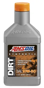 AMSOIL 10W-50 Synthetic Dirt Bike Oil
