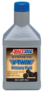 AMSOIL Synthetic V-Twin Primary Fluid