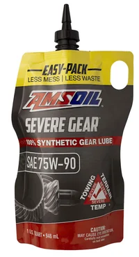 AMSOIL SEVERE GEAR 100% Synthetic Extreme-Pressure Gear Lube 75W-90