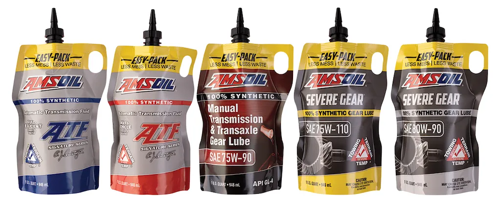 AMSOIL SEVERE GEAR Easy Pack Makes Changing Gear Oil Easy