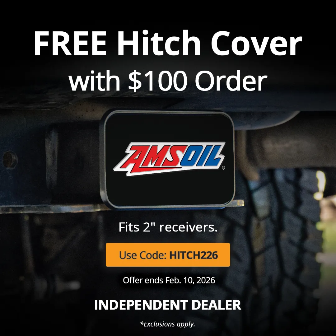 AMSOIL Promotion – FREE HITCH COVER