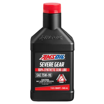 AMSOIL SEVERE GEAR 75W-90 Synthetic Extreme-Pressure Gear Lube Easy-Pack